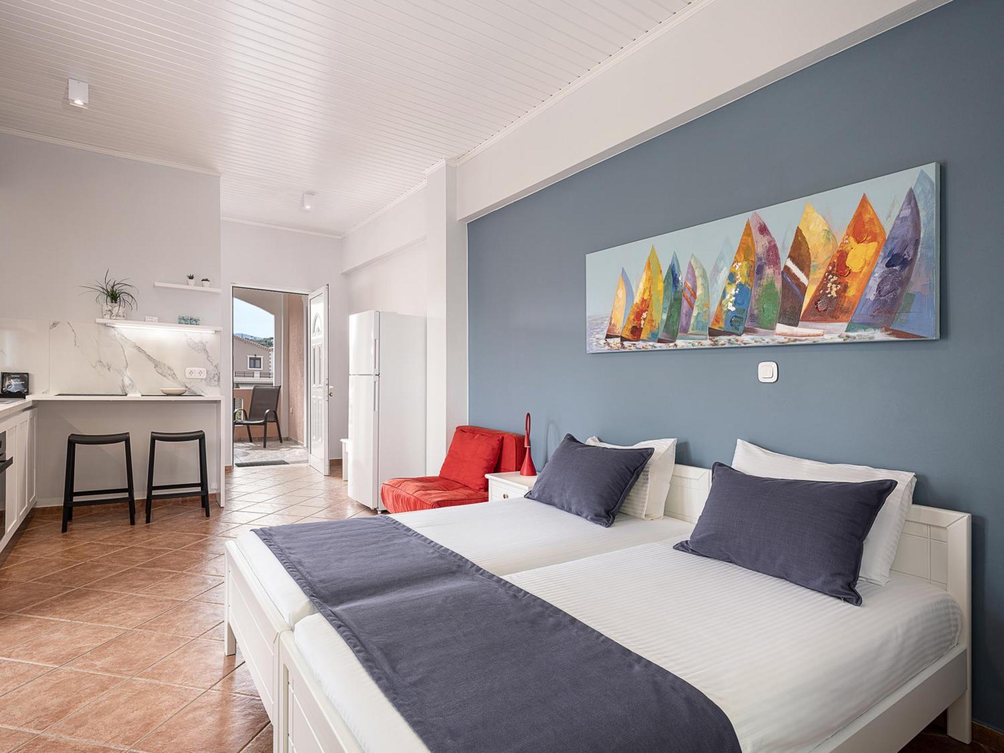 Elena Seafront Luxury Apartments Almirida 部屋 写真