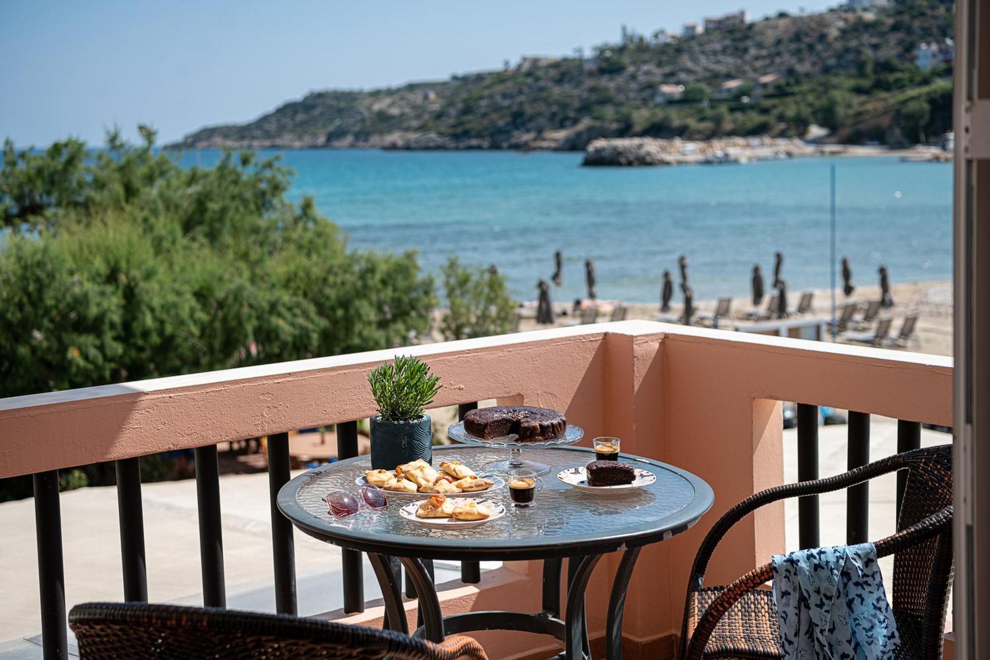 Elena Seafront Luxury Apartments Almirida エクステリア 写真